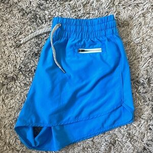 Vuori Women’s Clementine 2.0 shorts - Bright Blue - 2.5in